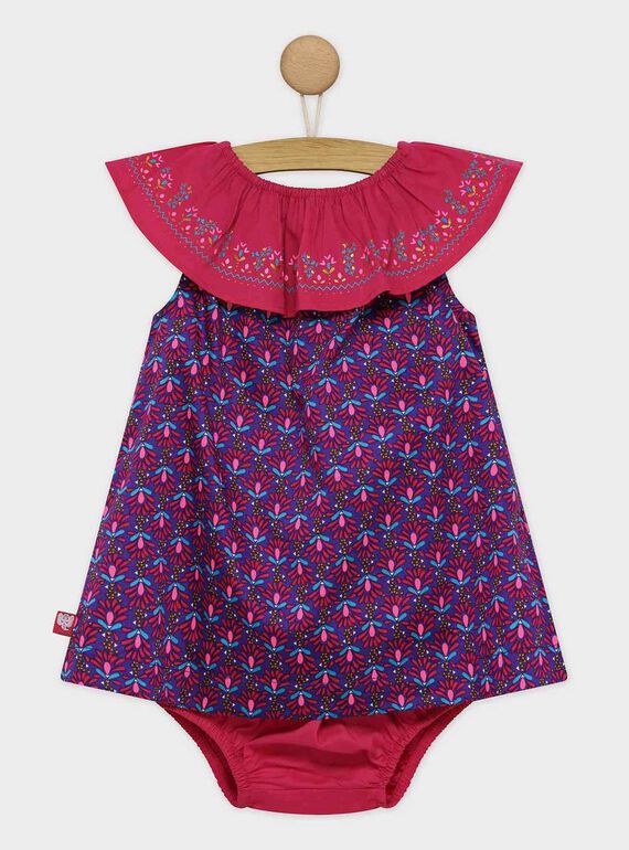 Robe chasuble bleue RARIMEL / 19E1BFM1CHS703