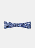 Bandeau bleu et blanc à imprimé fleuri LEVAGLETTE / 24H4PFJ1BAN070