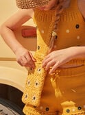 Sac besace en crochet jaune moutarde FLISACETTE / 23E4PFP1BESB106