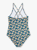 Maillot de bain 1 pièce vert émeraude à imprimé fleuri FRYSEF / 23E2FFM1D4K608