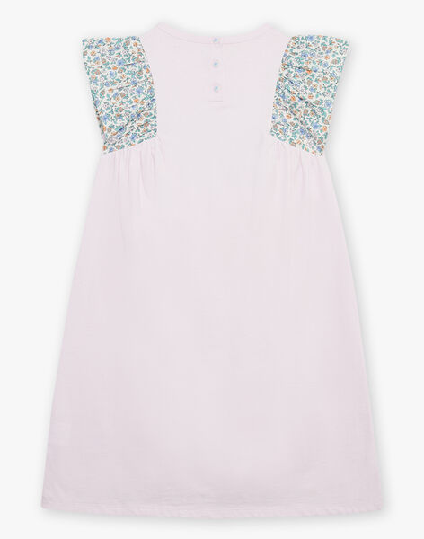 Chemise de nuit rose à imprimé papillons FLODETTE / 23E5PF32CHN328