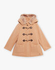 Duffle coat beige foncé DRADUFETTE / 22H2PFM2MANA014