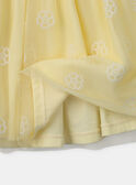 Jupe tutu fleur jaune MIXTUTETTE 1 / 25E2PF52JUPB102