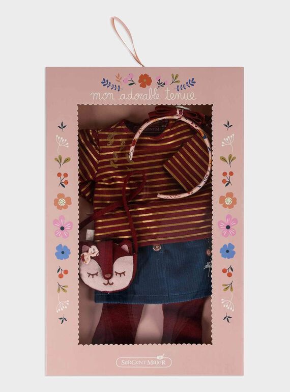 Tenue poupée Indien poupre SEALITENU7 / 19HZENS8TENF511