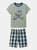Pyjama Vert MUILUAGE / 25E5PGG5PYJG619