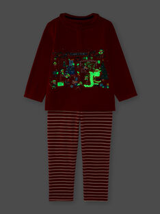 Pyjama rouge VEBIAGE / 20H5PGK3PYJF528