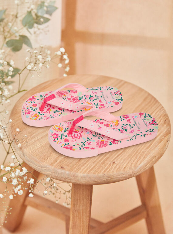 Tong de plage Rose KUATOETTE / 24N10PF52D01301