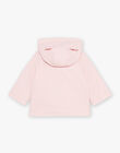 Imperméable rose ciré à capuche 3 en 1 FIMARION / 23E1BF51IMP318