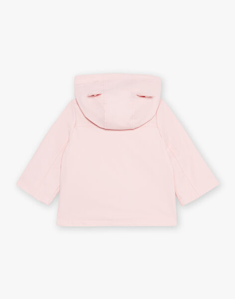 Imperméable rose ciré à capuche 3 en 1 FIMARION / 23E1BF51IMP318
