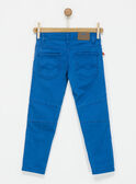 Pantalon chino bleu NEOJIAGE / 18E3PGG2PANC200