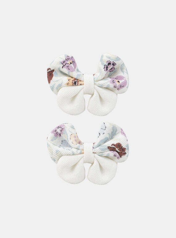 Barrettes papillons MATIETTE / 25E4PFM3BRT954