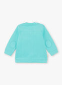 Gilet Turquoise ZATITOUAN / 21E1BGU1GIL202