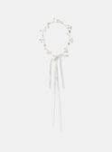 Couronne de fleurs  MREMETETTE / 25E4PFL1BANK008