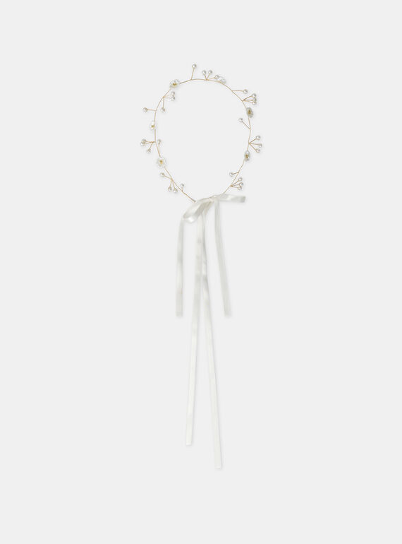 Couronne de fleurs  MREMETETTE / 25E4PFL1BANK008