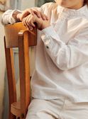 Chemise blanche manches longues FREGAGE / 23E3PGI2CHM000