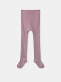 Lot de 2 collants rose uni ou blanc uni NAELOISE / 25H4BFL1COL001