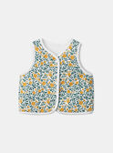 Gilet réversible fleuri LALOLA / 24H1BFO1CSM001