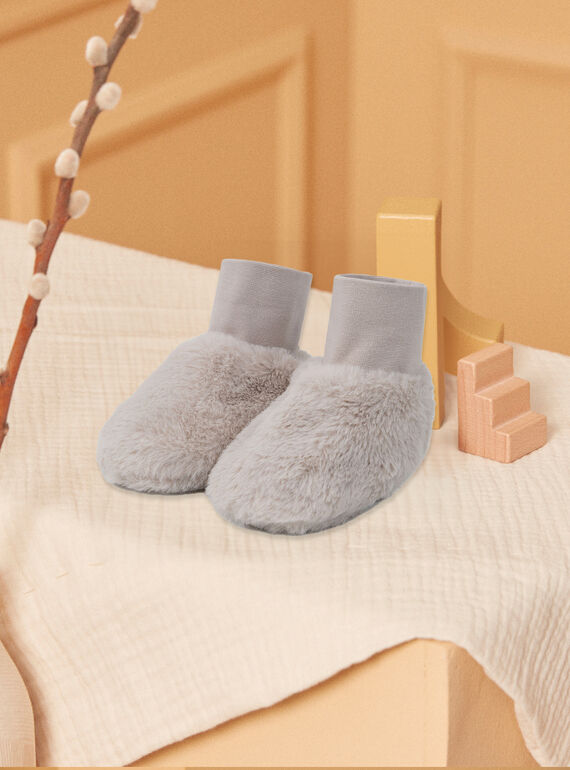 Chaussons Ecru LOPEZ / 24H0AMN1CHP007
