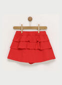 Jupe rouge RADUDETTE 1 / 19E2PFL1JUP050