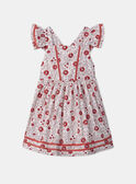 Robe fleurie à volants MONOUETTE / 25E2PFJ2ROB001