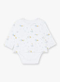 Ensemble salopette, body tee-shirt et bavoir bébé garçon ZOANGE / 21E0CGG3ENSC203