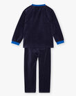 Pyjama couleur en velours  ZEDAGE / 21E5PG16PYJC205