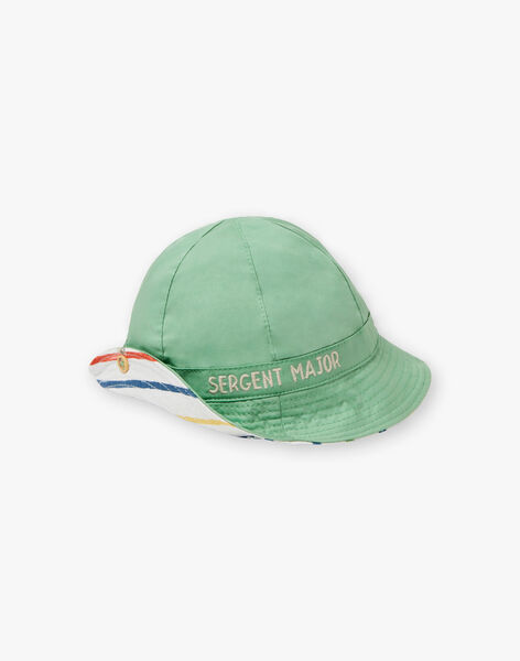 Chapeau En Twill Vert Bebe Garcon Vogue Sur Le Nil Bebe Sergentmajor