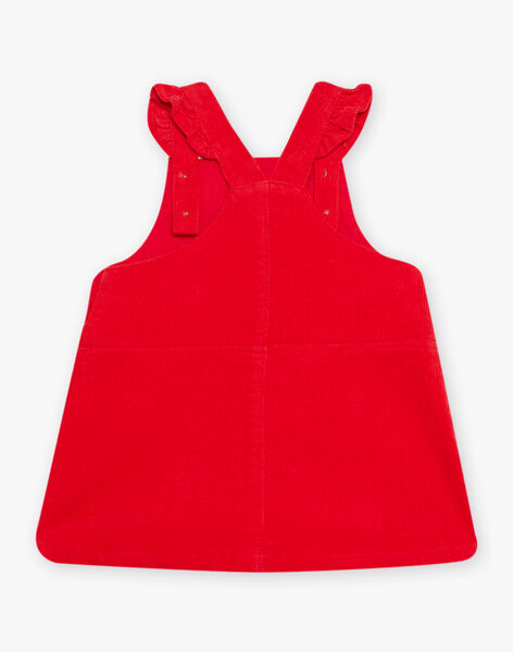 Robe chasuble rouge DAESTER / 22H1BFE1CHS050