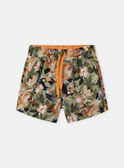 Short de bain imprimé jungle MRUFEUYAGE / 25E4PGCAMAI633