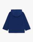 Parka bleu roi à capuche FRAPARKAGE / 23E3PG51IMPC209