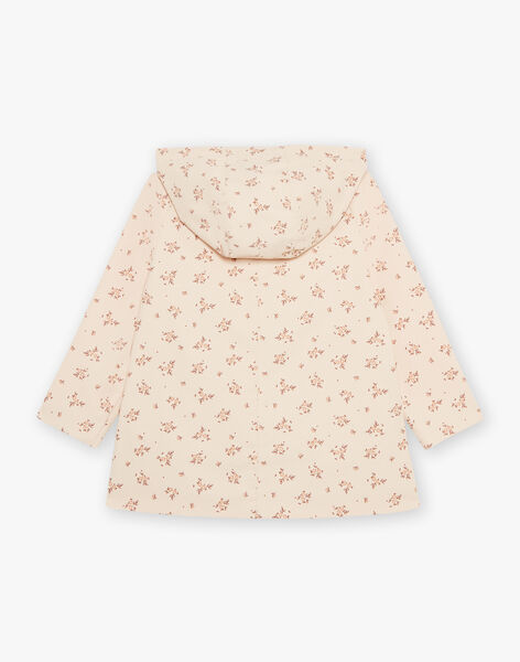 Parka beige 3 en 1 à fleurs FRATERETTE / 23E2PF51PAR808