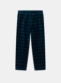Pyjama noël vert sapin LAPONAGE / 24H5PGF2PYJG614