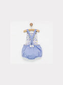 Barboteuse bleue NAFRIDA / 18E1BFF1BAR721
