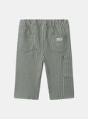 Pantalon confort rayé MAGAUTIER / 25E1BG92PAN604