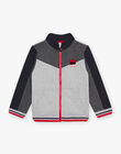 Haut de jogging gris et rouge basket DIBOAGE A SUPP / 22H3PGL1JGHJ921