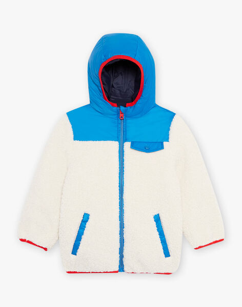 Veste réversible à capuche bleue DIDOUNAGE / 22H3PGV1GIPC238