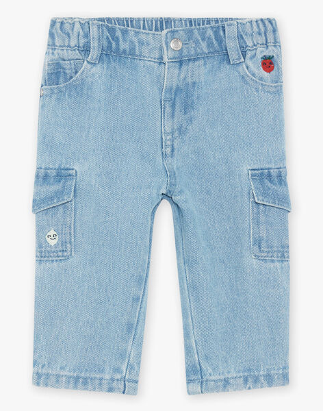 Jean en denim style cargo FACEAN / 23E1BGB1JEAP269