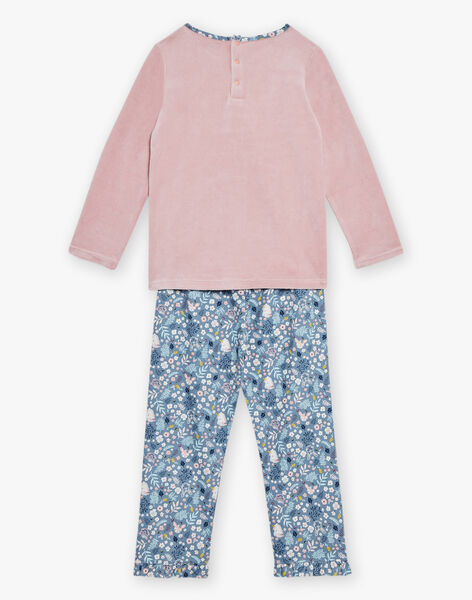 Ensmble pyjama T-shirt et pantalon en velours DOUPETTE / 22H5PFW3PYJ303