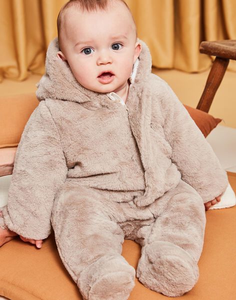 Combi-pilote en fourrure synthétique beige DOEWE / 22H0CMI1PIL806