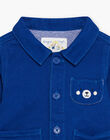 Chemise épaisse bleue DABOSCAR / 22H1BG51GILC207