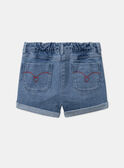 Short en jean coeurs KLAKETTE / 24E2PFN1SHOP269