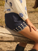 Short brodé MEBRODETTE / 25E2PF81SHOC214
