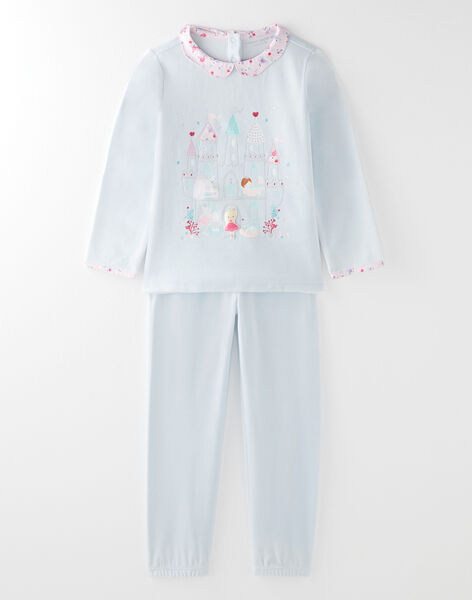 Pyjama En Velours Ciel Petite Fille Pyjama Enfant Sergentmajor