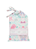 Drap / parure de lit blanc ROFLEURTR / 19EZENX1PLR001