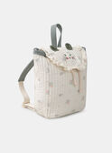 Sac à dos souris en gaze de coton MAIVANA / 25E4BF91BESA001