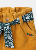 Short Jaune LALULU / 24H1BFO1SHO107