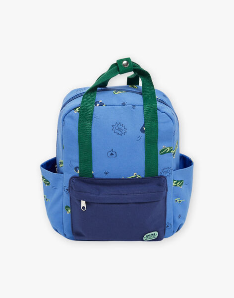 Sac à dos bleu fantaisie FUPACKAGE / 23E4PGN1BESC233