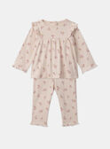 Pyjama en maille ajourée et imprimée MEANNA / 25E5BFF1PYJ413