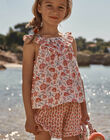 Blouse nude à imprimé fleuri FLUBOBETTE / 23E2PFQ1CHED319