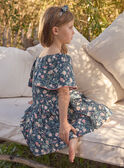 Robe fleurie à volants MIROBETTE / 25E2PF93ROB714